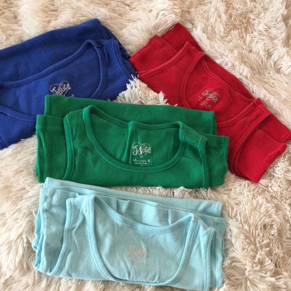 Justice tank top set